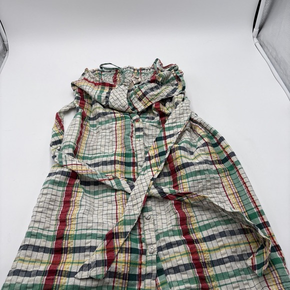 O'Neil Women's Sun Dress Beach Wear Halter Spaghetti Straps Size Medium Cotton - Picture 7 of 15